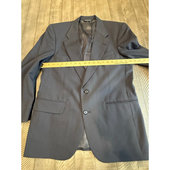 Vintage Burberrys’ 100% Wool Blazer Men’s 42-44R 2-Button Sport Coat USA - Picture 5 of 13